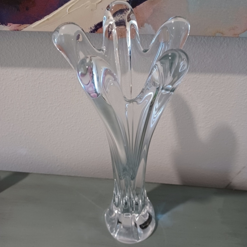 Vintage Mikasa Crystal Vase - Picture 5 of 8